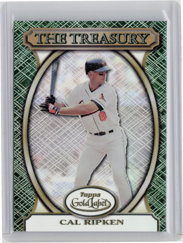 2000 Topps Gold Label Cal Ripken #T7 Orioles The Treasury