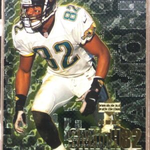 2000 UD Black Diamond Jimmy Smith Gold /1000 #52 Jaguars