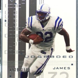 2000 UD Graded Edgerrin James /1500 #34 Colts