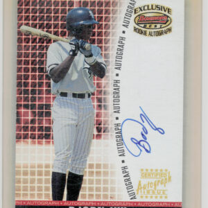 2001 Bowman's Best Bjorn Ivy AU #BBEA-BI Sox Exclusive Autographs
