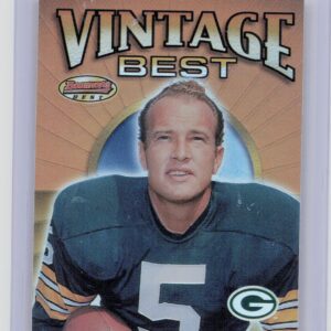2001 Bowman's Best Paul Hornung #VB PH Packers Vintage Best