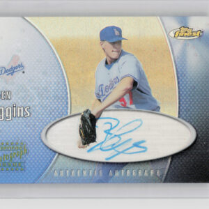 2001 Finest Ben Diggins AU #FA-BD Dodgers Autographs