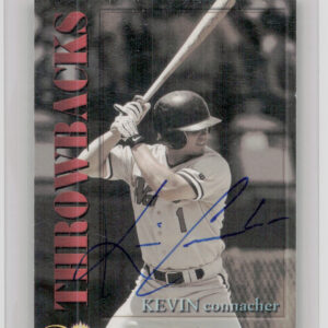 2001 Royal Rookies Throwbacks Kevin Connacher AU SN5950 #9 Cubs Autographs