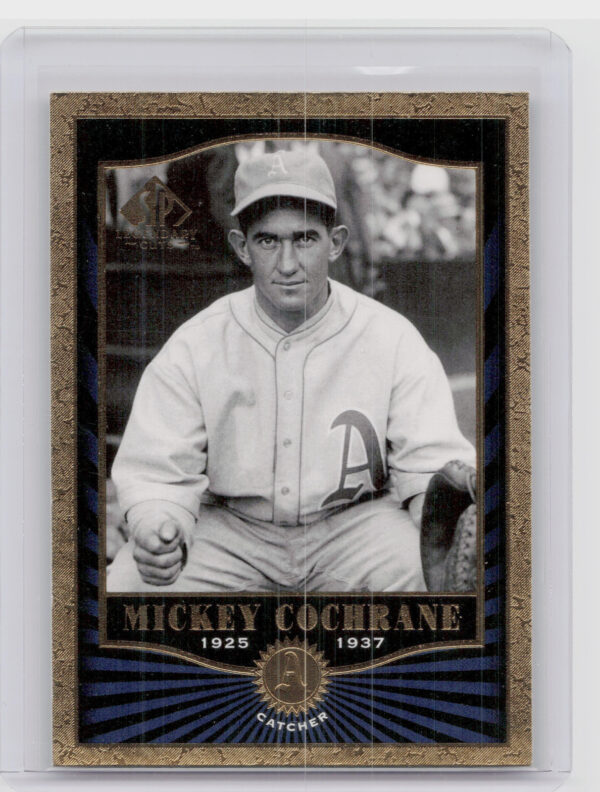 2001 SP Legendary Cuts Mickey Cochrane #3 Athletics