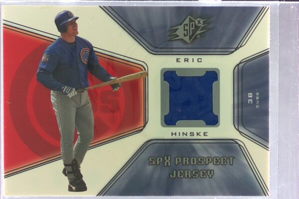 2001 SPx Eric Hinske RC JSY #131 Cubs