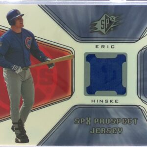 2001 SPx Eric Hinske RC JSY #131 Cubs