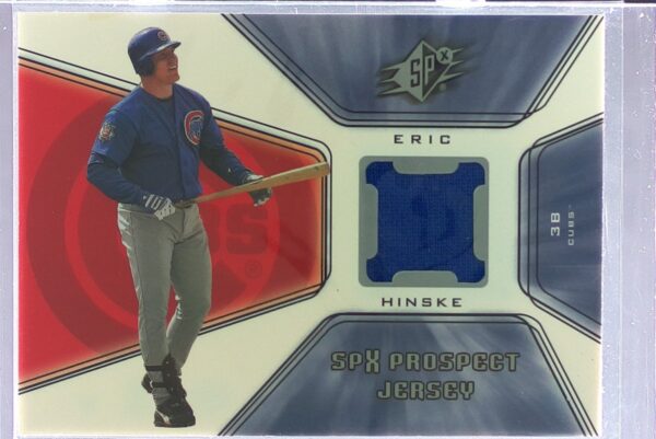 2001 SPx Eric Hinske RC JSY #131 Cubs