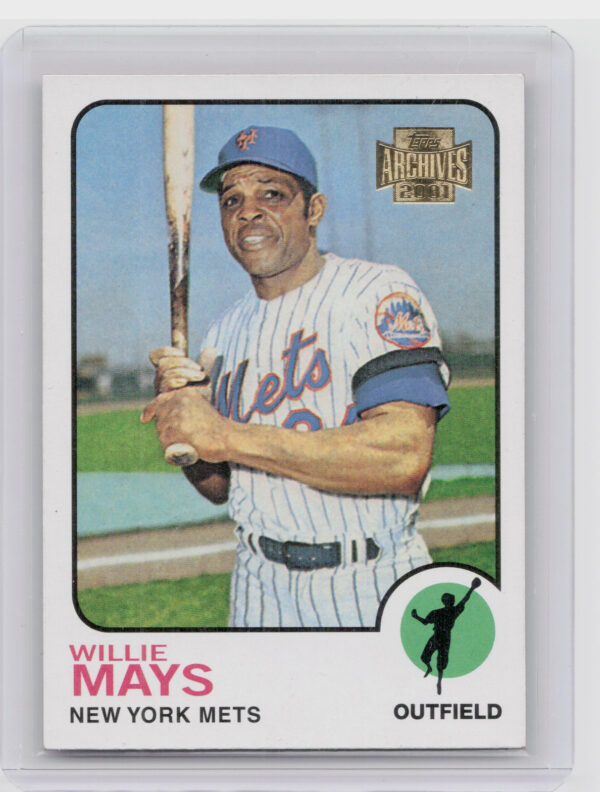 2001 Topps Archives Willie Mays #169 Mets