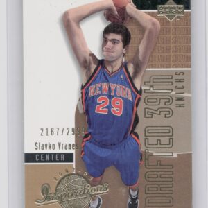 2002-03 Upper Deck Inspirations Slavko Vranes SN2999 #194 Knicks