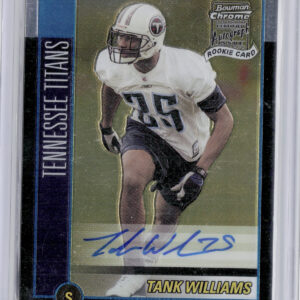 2002 Bowman Chrome Tank Williams AU RC #245 Titans
