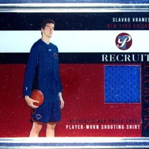 2003-04 Topps Pristine Slavko Vranes JSY #PR-SV Knicks Recruit Relics