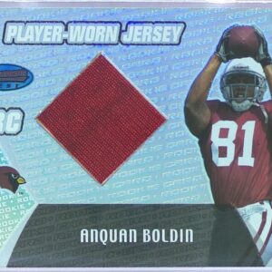 2003 Bowman's Best Anquan Boldin RC JSY #104 Cardinals