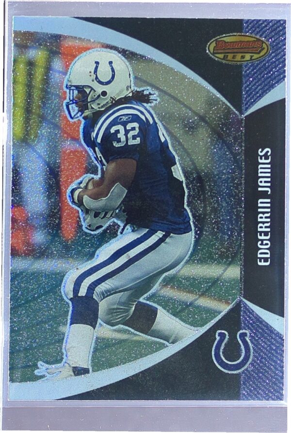 2003 Bowman's Best Edgerrin James #76 Colts