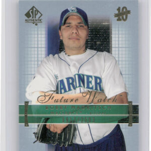 2003 SP Authentic Bobby Madritsch RC SN2003 #179 Mariners