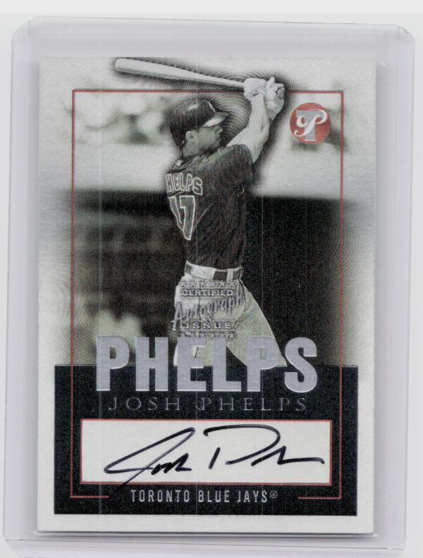 2003 Topps Pristine Josh Phelps AU #TPA-JP Jays Personal Endorsements