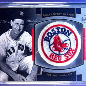 2003 Upper Deck Sweet Spot Classic Ted Williams #P-TW1 Sox Patch Cards
