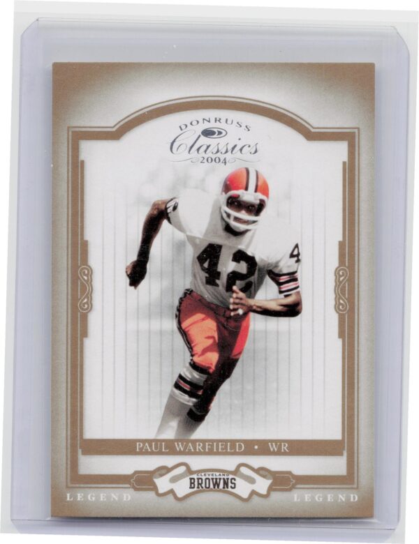 2004 Donruss Classics Paul Warfield /2000 #137 Browns