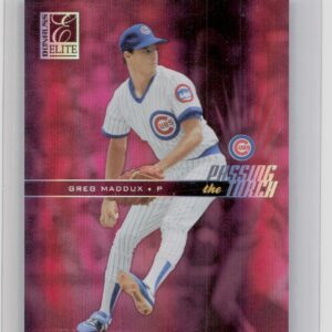 2004 Donruss Elite Greg Maddux / Mark Prior /500 #PT-39 Cubs Passing the Torch