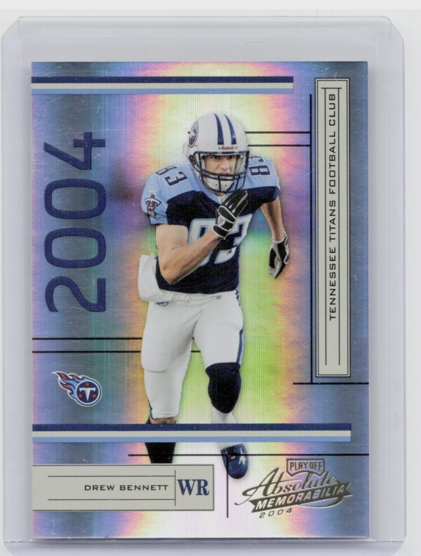 2004 Playoff Absolute Memorabilia Drew Bennett /1150 #141 Titans