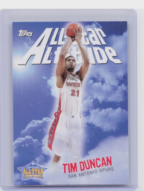 2005-06 Topps Tim Duncan #AS-TD Spurs All Star Altitude