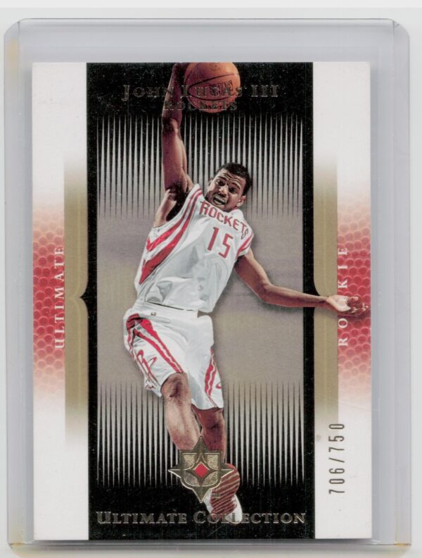 2005-06 Upper Deck Ultimate Collection John Lucas III RC SN750 #139 Rockets