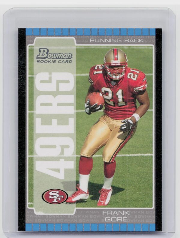 2005 Bowman Frank Gore RC #130 49ers