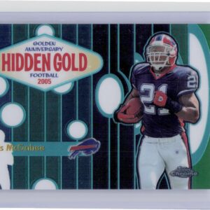 2005 Topps Chrome Willis McGahee #HG7 Bills Golden Anniversary Hidden Gold
