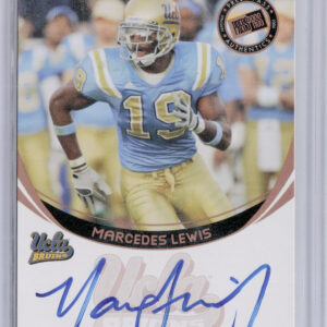 2006 Press Pass Marcedes Lewis #NNO Bruins Autographs Bronze