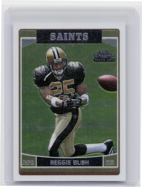 2006 Topps Chrome Reggie Bush RC #221 Saints