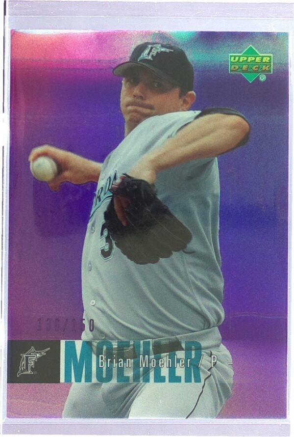 2006 Upper Deck Special F/X Brian Moehler Purple /150 #618 Marlins