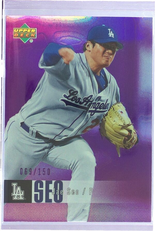 2006 Upper Deck Special F/X Jae Seo Purple /150 #668 Dodgers