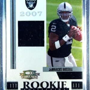 2007 Donruss Threads Jamarcus Russell /500 JSY #RCM-27 Raiders