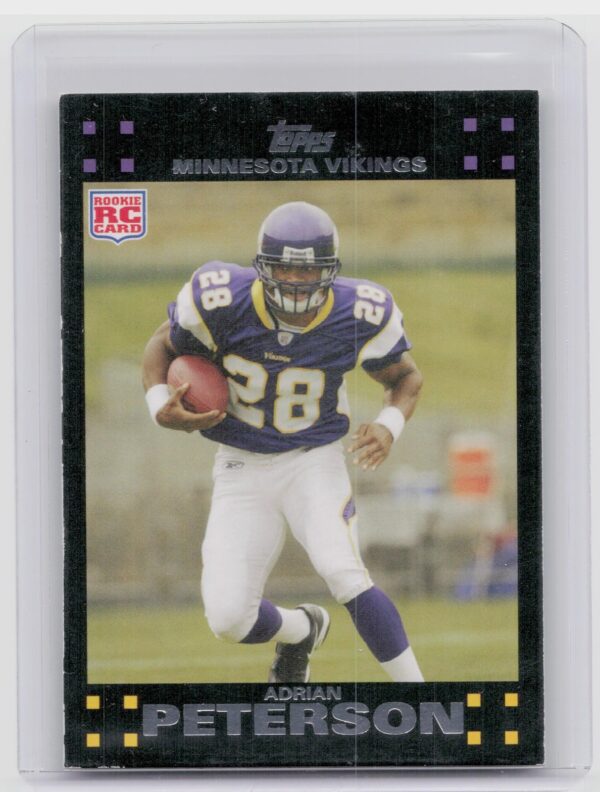 2007 Topps Adrian Peterson Rookie RC #301 Vikings