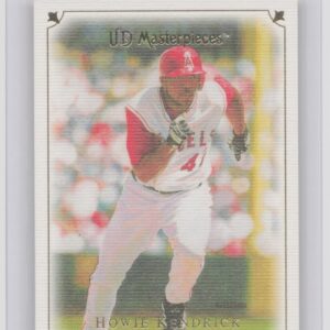 2007 Upper Deck Masterpieces Howie Kendrick #66 Angels