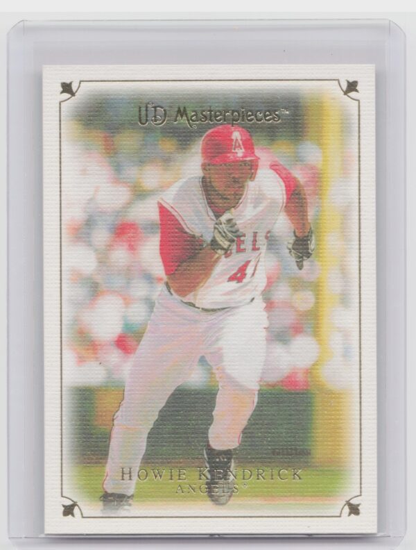2007 Upper Deck Masterpieces Howie Kendrick #66 Angels