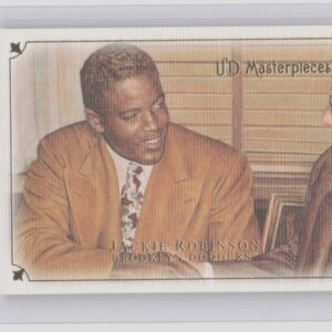 2007 Upper Deck Masterpieces Jackie Robinson #24 Dodgers