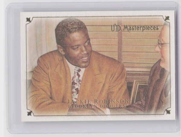 2007 Upper Deck Masterpieces Jackie Robinson #24 Dodgers