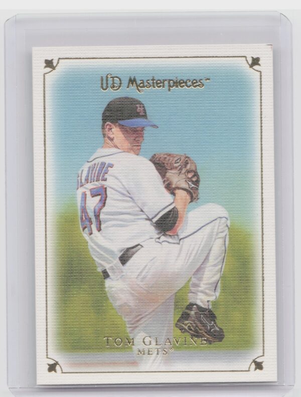 2007 Upper Deck Masterpieces Tom Glavine #78 Mets
