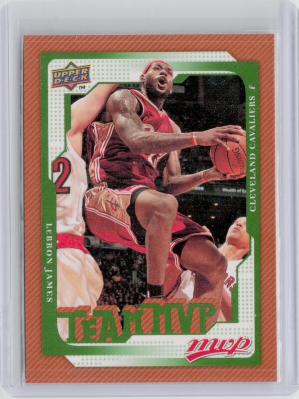 2008-09 Upper Deck MVP LeBron James #175 Cavaliers