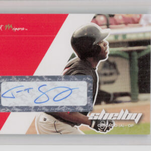 2008 Just Autographs John Shelby AU #66 Sox Signatures