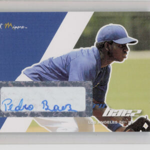 2008 Just Autographs Pedro Baez AU #03 Dodgers Signatures