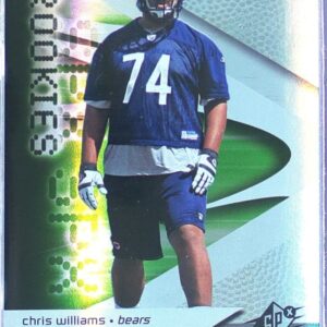 2008 SPx Chris Williams Green Holofoil Rookies /499 #100 Bears