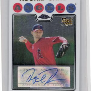 2008 Topps Chrome Rich Thompson AU RC #230 Angels