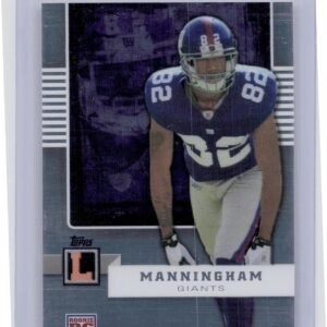 2008 Topps Letterman Mario Manningham /419 RC #77 Giants
