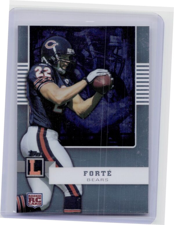 2008 Topps Letterman Matt Forte Rookie #70 Bears