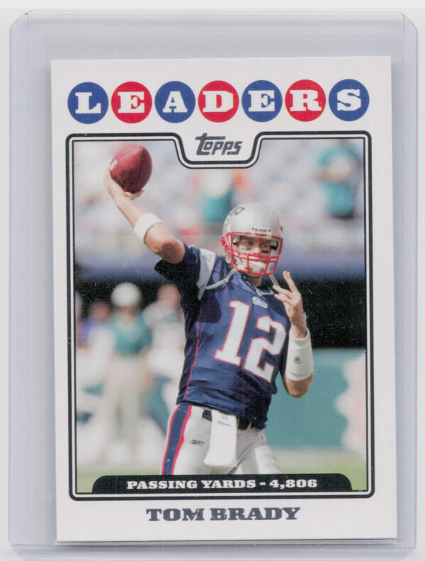 2008 Topps Tom Brady #286 Patriots