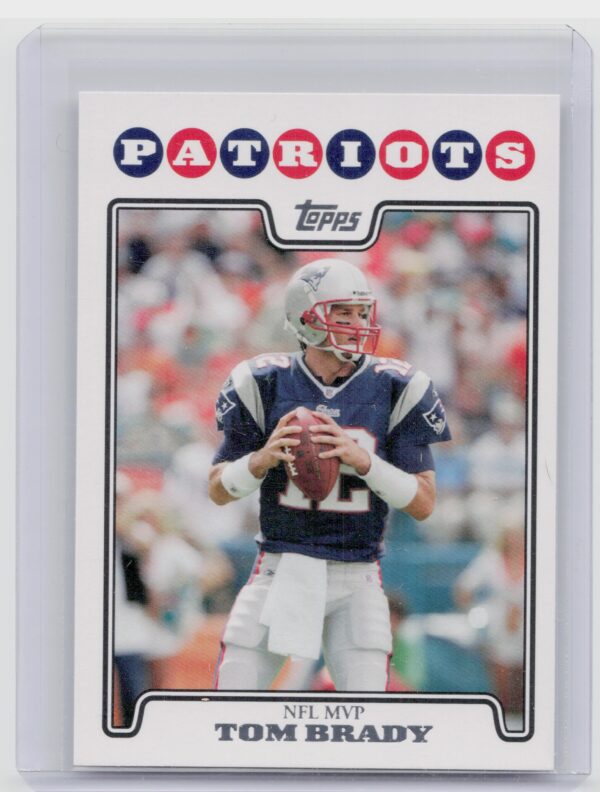 2008 Topps Tom Brady #328 Patriots