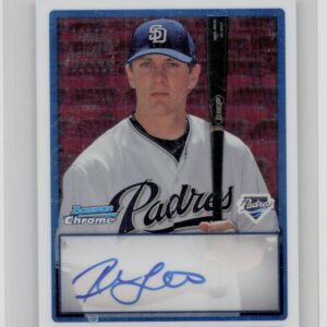 2009 Bowman Blake Tekotte AU #BCP118 Padres Chrome Autograph Prospects