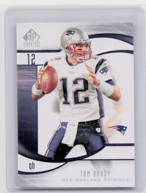 2009 SP Signature Tom Brady #16 Patriots