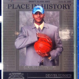 2010-11 Playoff Contenders Patches Carmelo Anthony #7 Nuggets Place in History